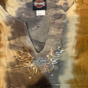 Harley-Davidson Gray Long Sleeve Tee